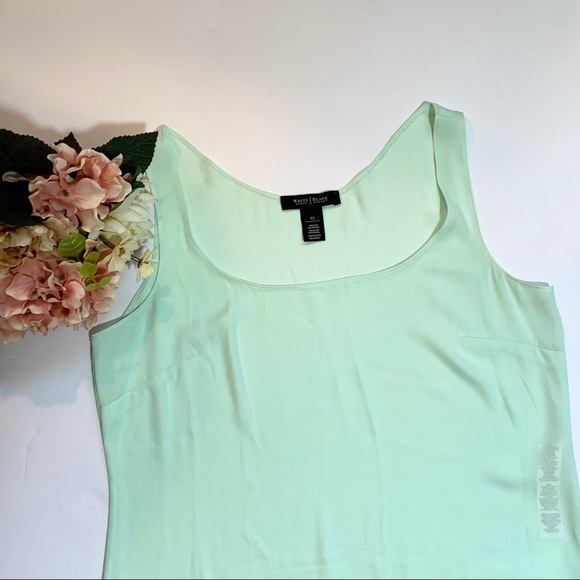 White House Black Market Sheer Top - Picture 2 of 3